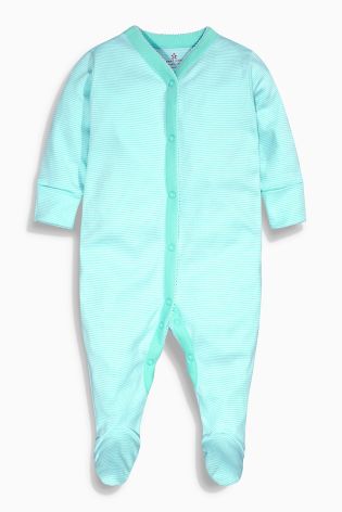 Multi Striped Sleepsuits Four Pack (0mths-2yrs)